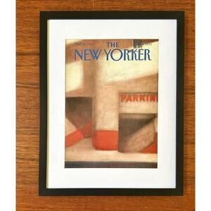 Framed 1986 The New Yorker Magazine March 10 Original Holland